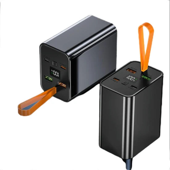 Magnetic Wireless Power Bank with Portable Folding Stand Holder