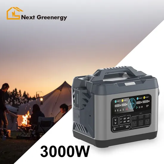 High Quality 3000W Portable Power Station Outdoor Solar Energy Storage Backup Solar Battery Generator 3kw