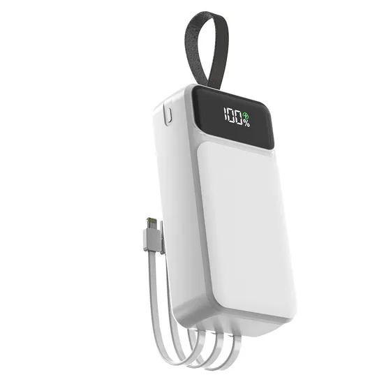 Aspor A317 Portable Original Capacity with Digital Display Pd22.5W 30000mAh Fast Charge Universal Power Bank
