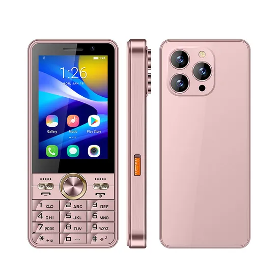 A3501 Android 8.1 3.5 Inch Touch Screen 4G LTE Mobile Phones with WiFi Whatsapp Support Bar Design and Android Keypad