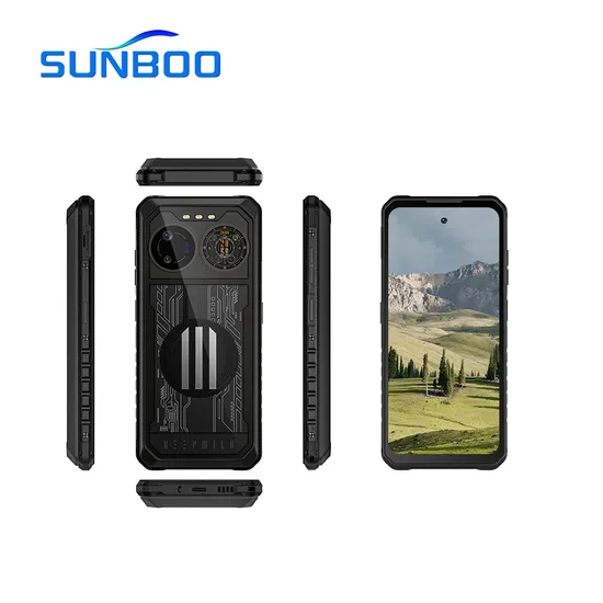 Smartphone Manufacturer Rugged Cellphone with 15000mAh Battery/ NFC/ Wireless Charging