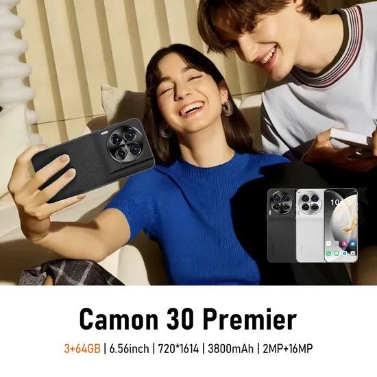 Best Sell Global Version Smartphone 6.56 Inch 1640*720 Mtk6753 Octa Core 3GB+64GB Dual SIM Android 8.1 GPS Mobile Phones