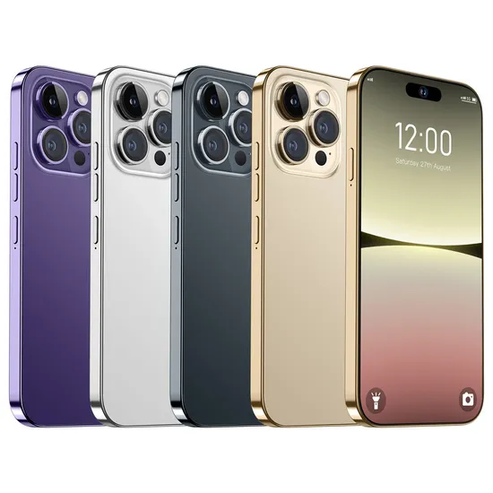 2025 Android Smartphones OEM Brand Big Screen Long Battery HD Cameras