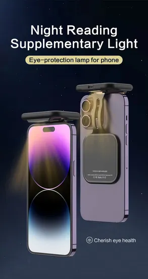 Reading Light for I Phone Eye Friendly Warm Light Portable Night Lamp for Reading Gaming Tool Magnetic Adhesive Lamp