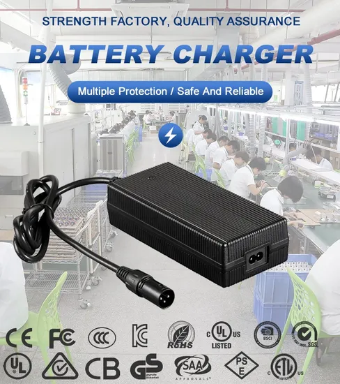 Kc CE UL Approved Li-ion Battery Charger 58.8V 5A Electric Scooter Battery Charger