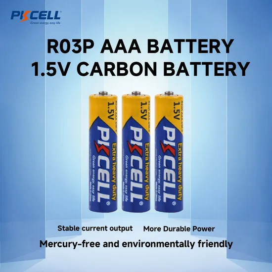 Pkcell Hot Selling Competitive Price AAA R03p Sum-4 Zinc Carbon Battery