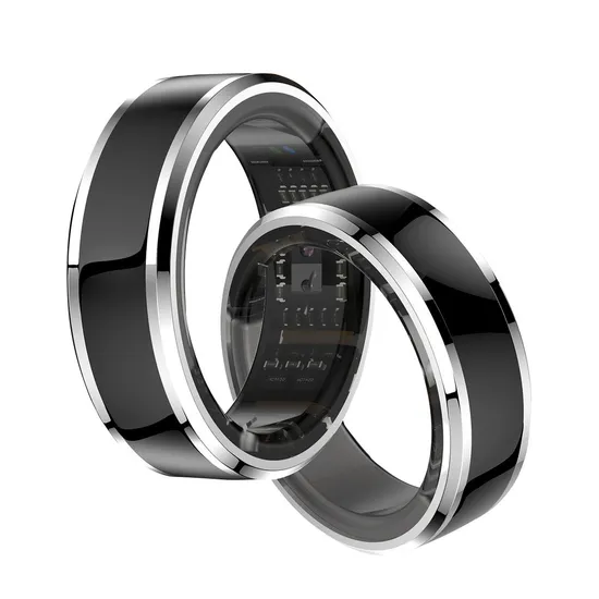 Factory Wholesale Health Smart Ring Waterproof Blood Pressure Blood Oxygen Sleep Exercise Smart Ring Custom Logo Welcome