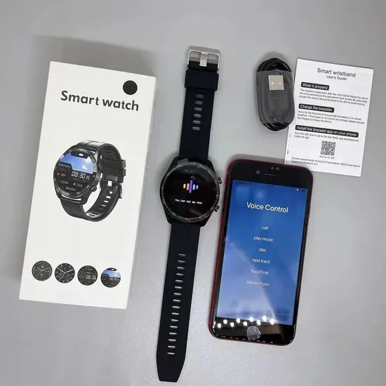 2023 New Coning Round Screen Smart Watch Hw20 Fitness Heart Rate Watch with 3 Styles of Menus New Design Sport Watch