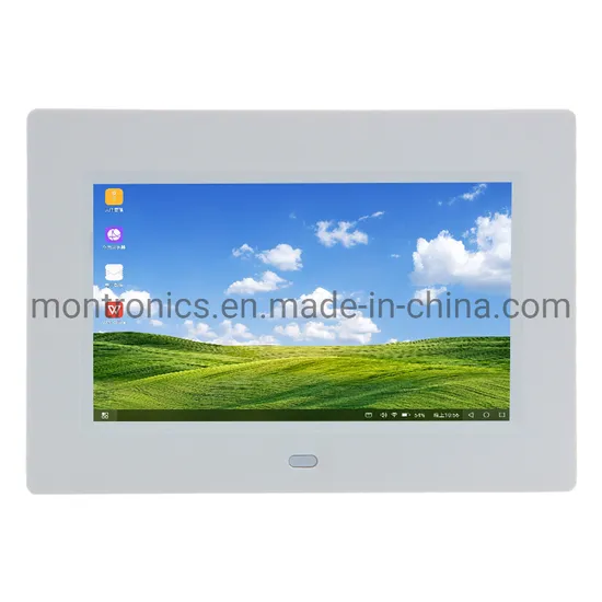 Small Cheap Plastic Advertising USB Player 7 Inch Digital Photo Frame Picture Frame