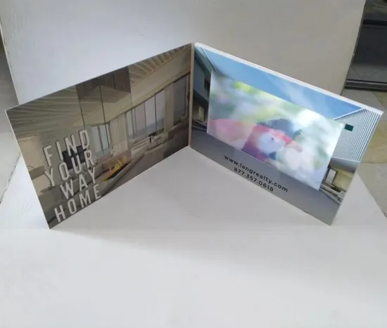 2.4-10.1inch LCD Screen Video Hotel Card