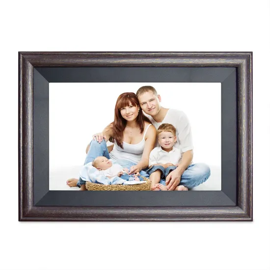 8inch Plastic Photo Frame with LCD Advertising Screen Media Player with USB SD 1024X768 Ipxels