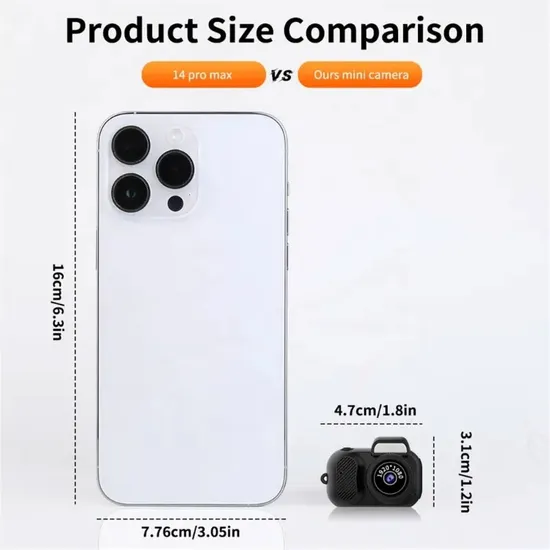 Compact 1080P Mini Action Camera for Kids Adventures Portable 1080P Kids Action Camera for Outdoor Fun