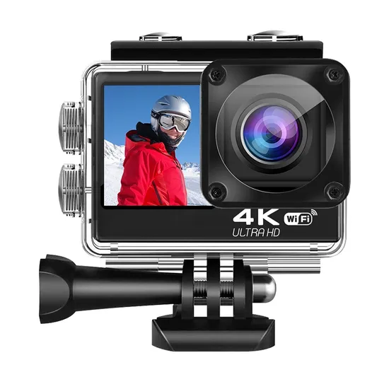 F200AA HD Dual Screen 1080P Action Camera Wireless WiFi Outdoor Portable Camera DV Sports Camera with Waterproof Case