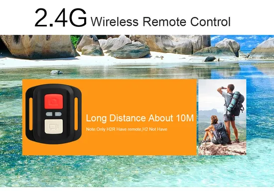H2r Action 4K HD Waterproof Video Hidden Sport Cam Action Digital Camera