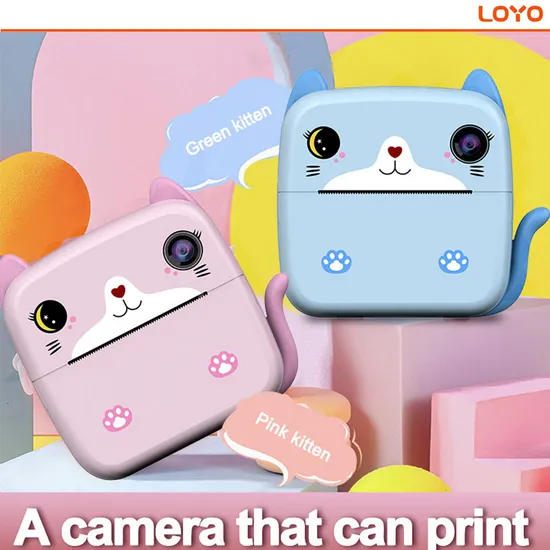 2.4inch HD IPS Screen Kids Instant Digital Camera Child Gift Camera Toy for Children