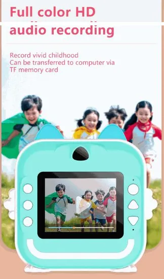 Toddler Digital Instant Print Camera Toys for Girls Boys Christmas Birthday Gift
