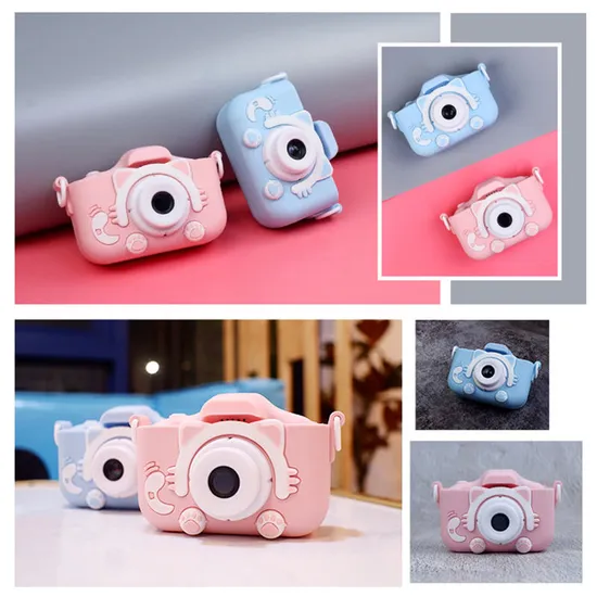 X5s Toy Anti-Drop Mini Cute Cartoon Kids Camera IPS Screen HD 1080P