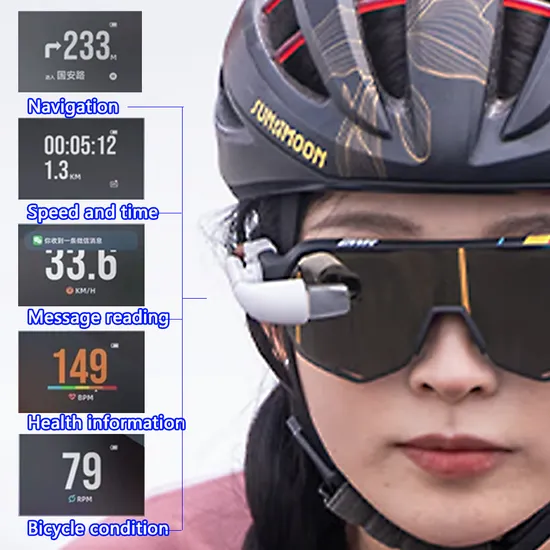 Smart Ar Hud Glasses Ar Cycling Glasses