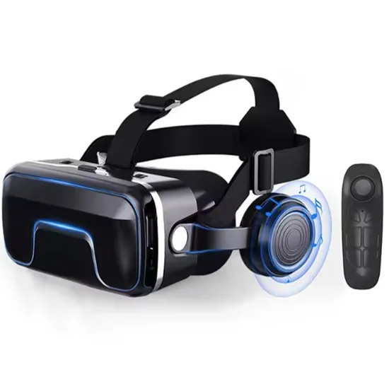 Smart Virtual Reality Glasses with Controller Vr Headsets