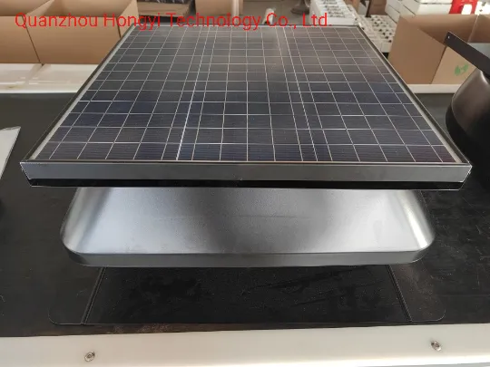 18W Roof Top Exhaust Fans with DC Motor Greenhouse Ventilation Fan Industrial Heat Extractor Fan with Solar System
