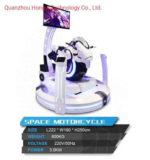 2021 New Virtual Reality Motorcycle Ride 9d Vr Motorcycle Racing Simulator with CE RoHS