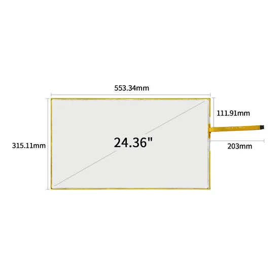 Factory Supply 98-0003-3875-0 24.36inch 3m Surface Capacitive Touch Screen