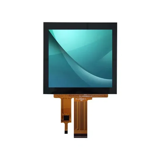 Customzied 3.95"Smart Panel Display IPS Square Screen 480*480 Apply for Switch Panel, Smart Home Appliance, Industrial Control Panel