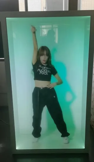 21.5"32"43"49"55"65"75"86inch Transparent LCD Holographic Showcase 3D Touch Screen Smart Digital Signage Advertising Display