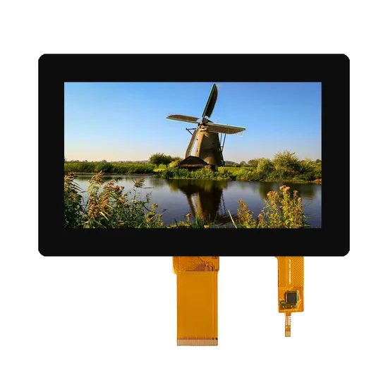 Mass Production 7 Inch 1024*600 TFT LCD Display Module with Touch Screen Customizable