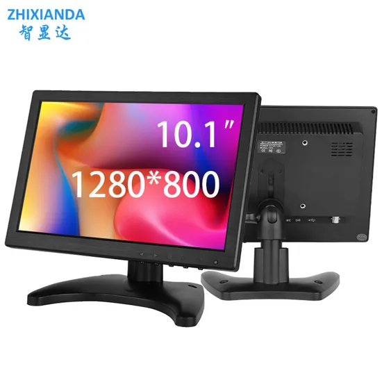 10.1 Inch FHD 1280*800 Desktop LCD Monitor PC Display