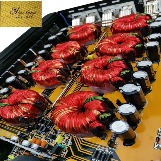 High End Competition Subwoofer Car AMPS High Power Spl Monoblock Class D Korea Car Amplifiers 6500 Watts