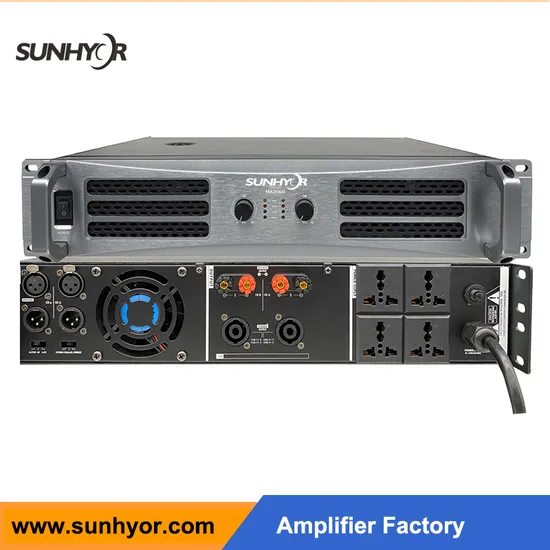 High Powerful Class H PRO Audio Visual Subwoofer Sound System Powered Sequencer Amplifier 3u 2u 1u Wholesale Price