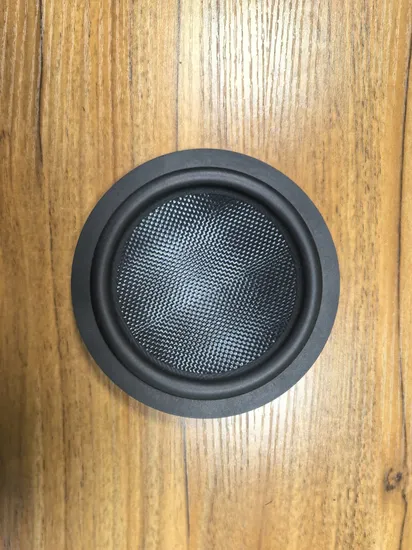 Glass Fiber Speaker Cone, Rubber Edge for Loudspeaker Accessory