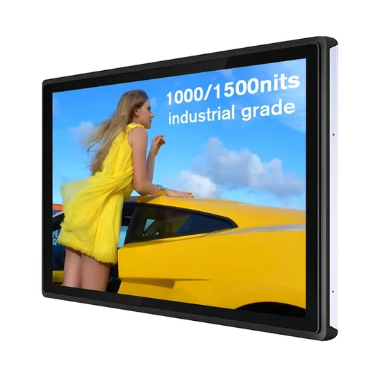 Factory Price High Sensitive Capacitive Screen Aluminum Alloy Porous Industrial LCD Touch Waterproof Embedded Monitor