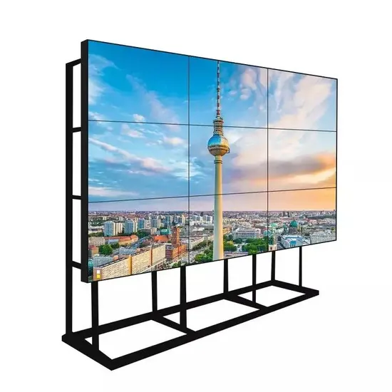 Competitive Factory Price Advertising Splicing Screen 3X3 46 Inch 49 Inch 55 Inch LCD Video Wall Indoor Digital Poster