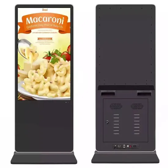 49-Inch Vertical LCD Screen for Interactive Advertising Kiosk