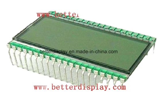 Tn LCD Panel with Pin Connector Background for Gray Green