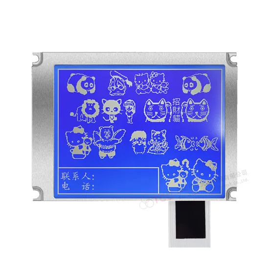 3.8 Inch Monochrome Cog LCD Screen 8 Bit Parallel 320X240 Graphic Display