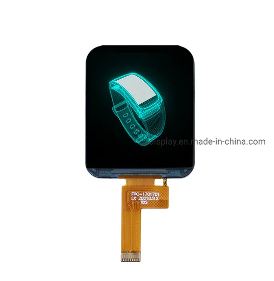 1.69 0.96 1.22 1.28 1.3 1.44 1.54 1.7 1.72 inch China Top3 LCD Display Module Manufacturer Smart Wearable Watch Round Square TFT LCD