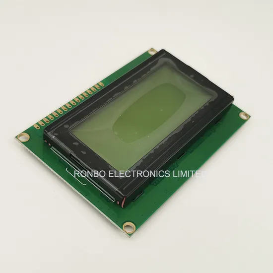 Monochrome LCM 16*4 Character LCD Module Yellow / Green Positive Stn LCD Display