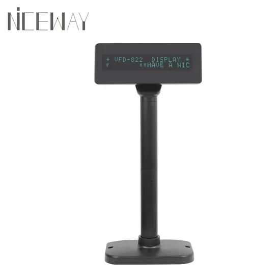 Two Lines VFD Customer Display POS Customer Pole Display