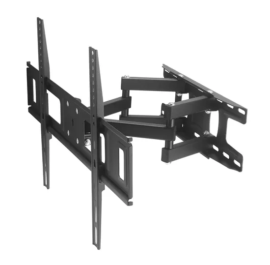 Factory Wholeale Steel Full-Motion TV Wall Mount Universal Swivel Tilt Extension TV Articulating for LED LCD 32"-75" Flat Panel Tvs Wall Bracket