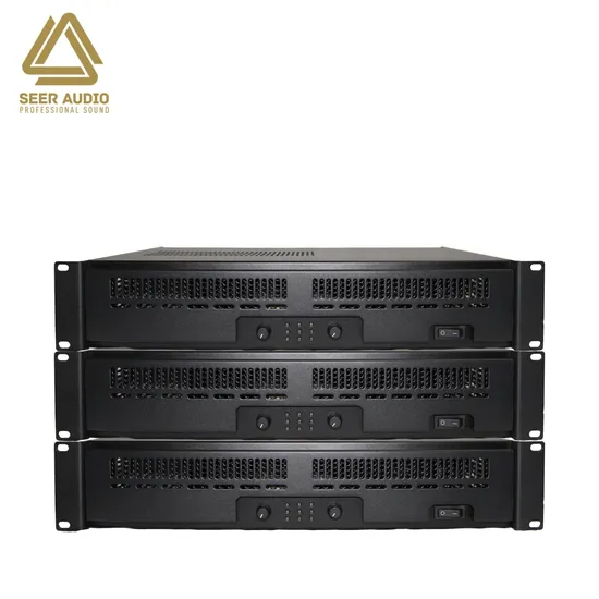 Seeraudio Professional Public Address PA Sound Digital Amplifier 2*830W Line Array