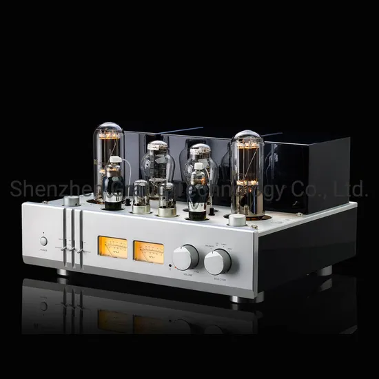 Custom 300b Push 845 Classic Design High-End Tube Amplifier HiFi Gz34 Lamp AMP with Phono Stage Function and Remote
