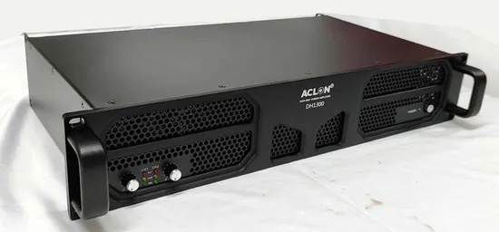 2CH Professional Audio Power Amplifiers, High Power 2250W Sound Amplifier DJ Stereo Amplifier