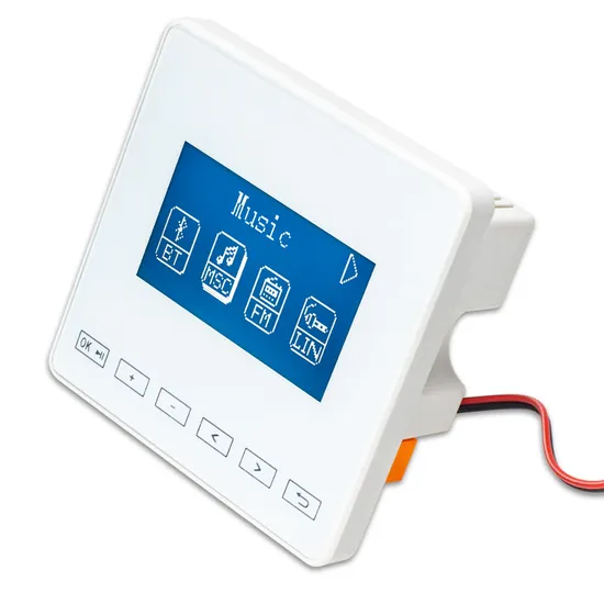 Tianlai Smart Home 3 Inch Touch Screen Controller Bluetooth Wall Amplifier