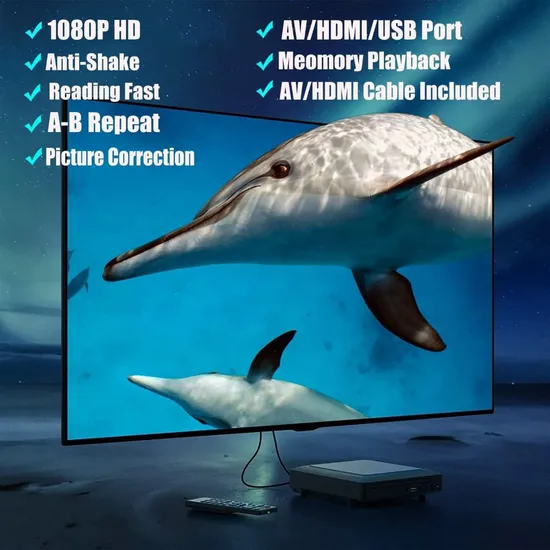 Mini DVD Player External DVD/CD/VCD Writer with USB HDMI Slot DVD Drive