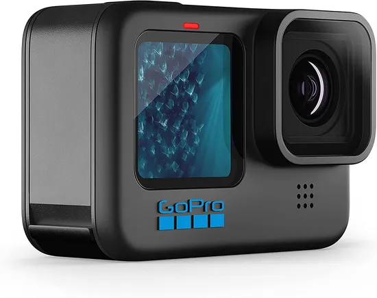 Gopro Hero11 Black Waterproof Action Camera with 5.3K60 Ultra HD Video, 27MP Photos, 1/1.9" Image Sensor, Live Streaming, Webcam