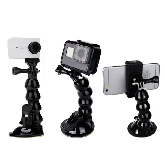 Multi-Function Monopod Holder Flexible Clamp Arm Bracket Ci20687