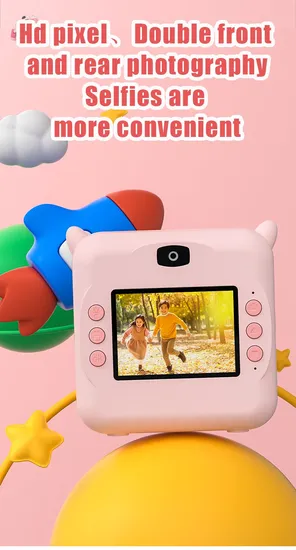 The Latest Children′s Holiday Gift Instant Thermal Printing Camera for Taking Pictures